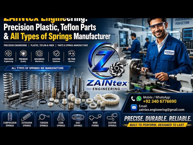 Zaintex Engineering, Manufacturing Teflon plastic and fiber parts #zaintex #engineering #shorts 