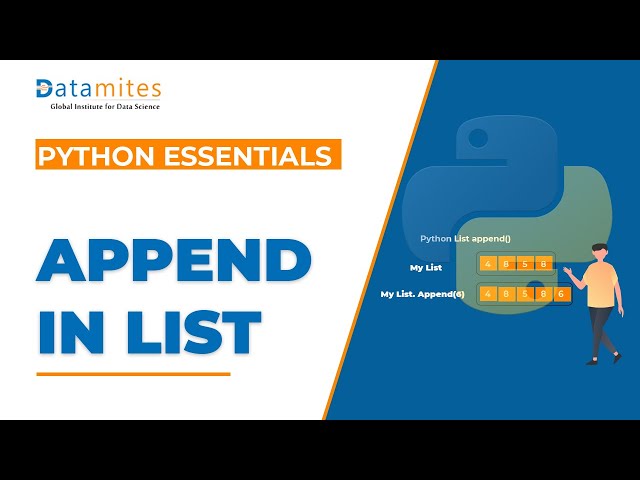 Append List Method in Python | Python Essentials