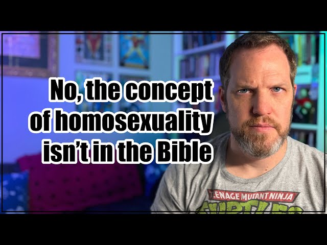 Responding to claims about homosexuality & the Bible