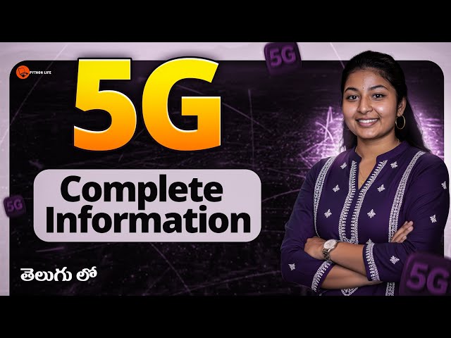 What is 5G? How 5G Actually Works | 5G vs 4G Complete Explanation | PythonLife