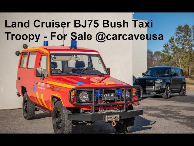 1988 Toyota Land Cruiser BJ75 Troopy Bush Taxi Walk Around Start Up For Sale Car Cave Aiken, SC