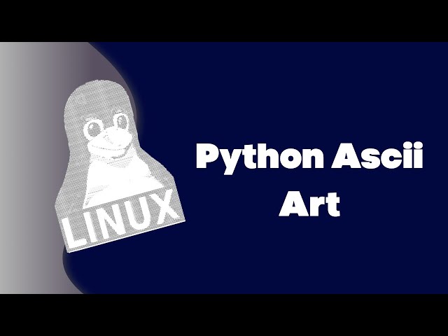 Ascii Art in python