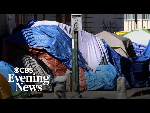 Homelessness on the rise in America