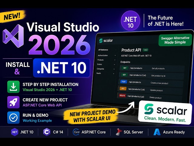 Visual Studio 2026 & Dot Net 10