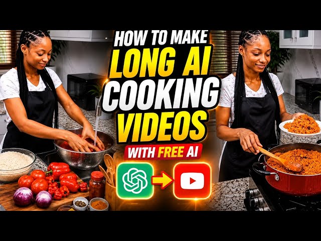 How to Create Long AI Cooking Videos for free | Complete Tutorial