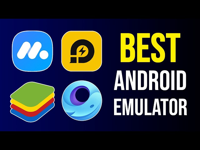4 BEST Android Emulators for PC! (2026)