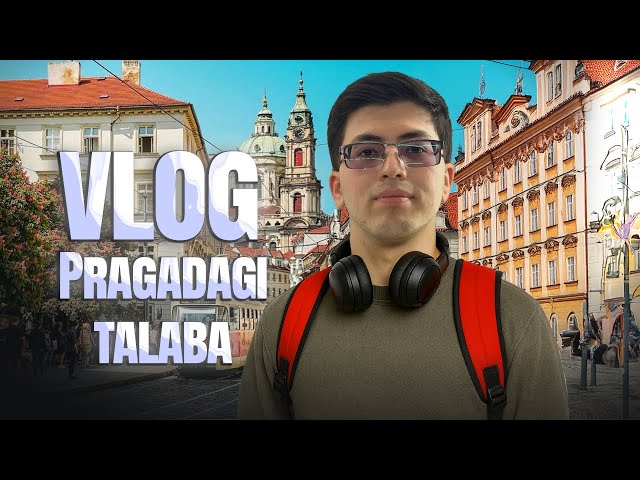 Chexiyadagi oddiy student kuni – dars, kofe, hayot | Vlog by Samir