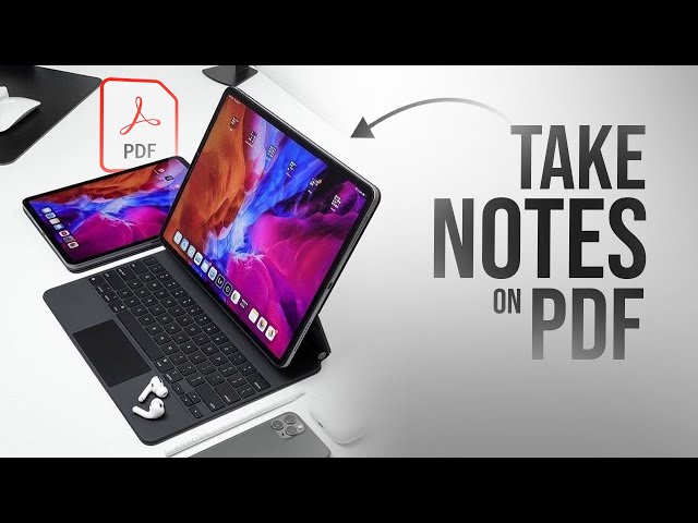 How to Take Notes on iPad PDF (tutorial)