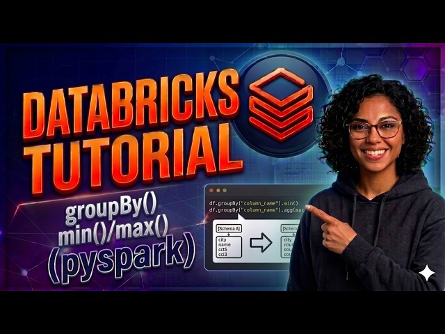 PySpark groupBy() with min() & max() in Azure Databricks