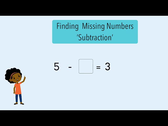 Find the Missing Number (Subtraction)