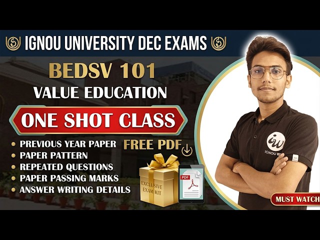#191 BEDSV 101(P-2) || VALUE EDUCATION- BILINGUAL IMPORTANT QUESTIONS || IGNOU WALAY
