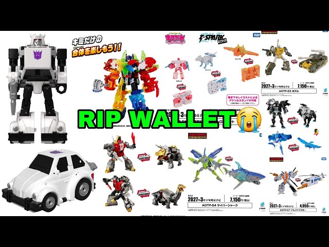 REVEALS! Retro Bugbite/Guzzle/Dinobots/Energon Optimus Prime Wild King & MORE Transformers!