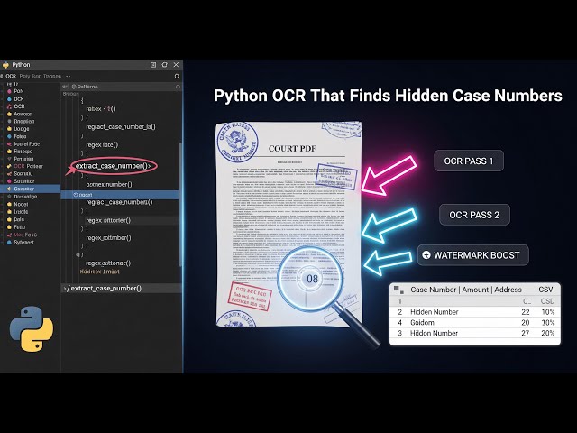 I Built a Powerful Python OCR System That Never Misses A Data  #PythonAutomation #OCR #WebScraping