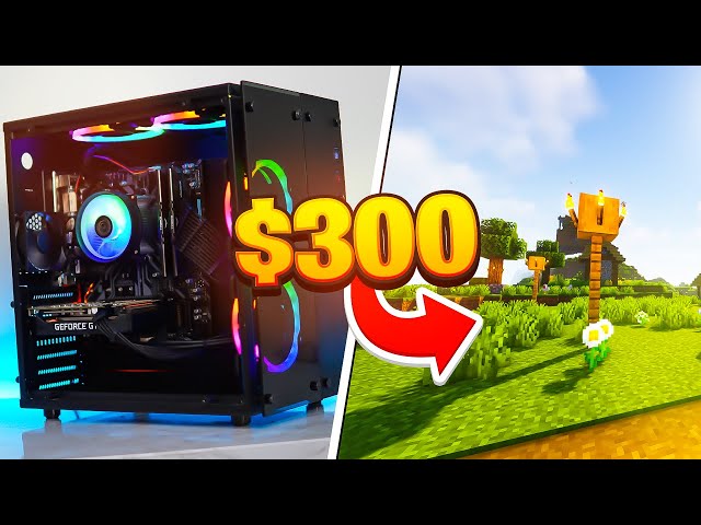 Can this CHEAP Gaming Pc play MINECRAFT with shaders?!