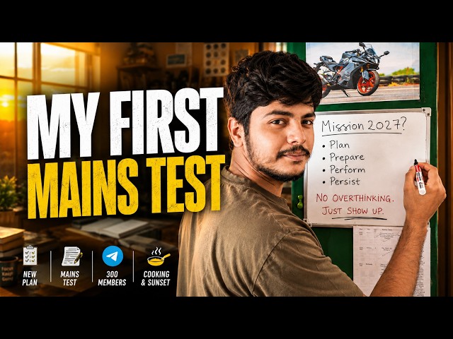 A Day in My Life | Study Vlog | Apsc mains 2026 #apscpreparation