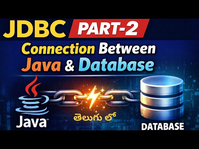 JDBC Tutorial Part 2 | Java Database Connection Explained