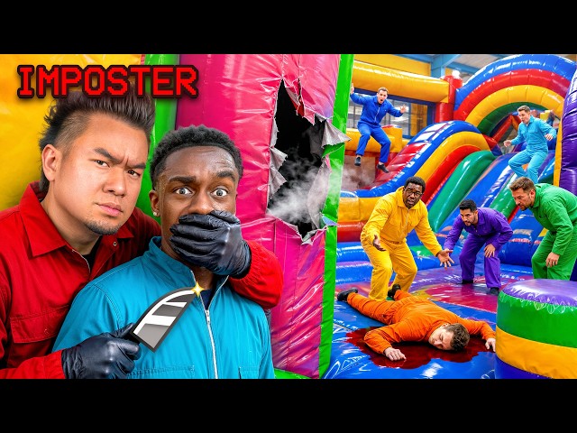 AMONG US IRL: Trapped in an INFLATABLE CITY