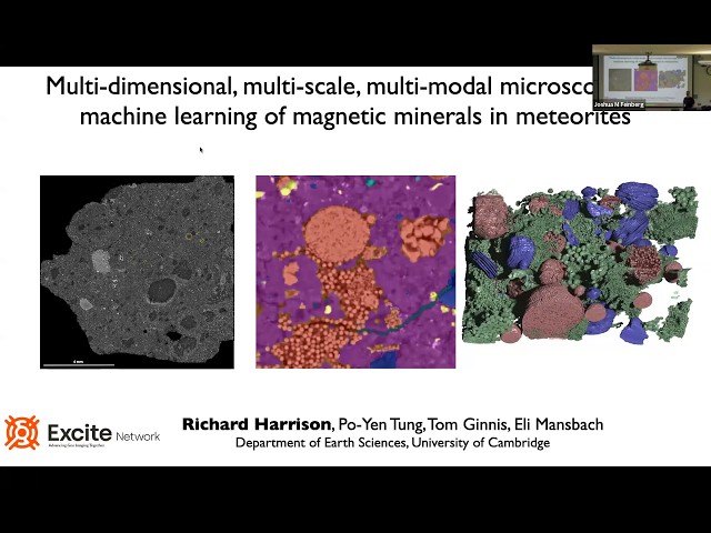 Microscopy & Machine Learning of Magnetic Minerals in Meteorites - Richard Harrison