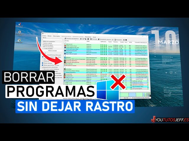 Desinstalar PROGRAMA Sin Dejar Rastro 🔴 Eliminar Programas por Completo