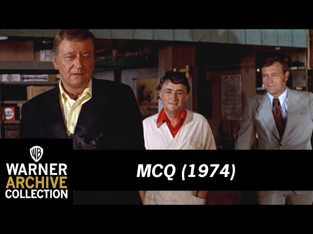 John Wayne's New Machine Gun | McQ | Warner Archive