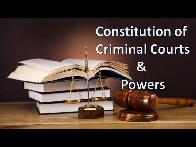 Constitution of Criminal Courts & Powers | Cr.P.C | Law Guru