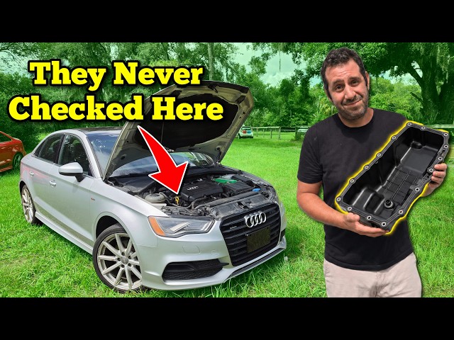 They Dumped this Rare Turbo Audi at Auction with an Engine Rattle — I Fixed it for $25!