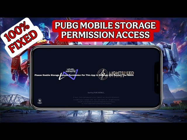 Fixed PUBG Mobile Storage Permission Error ✅ | Can't Access Files Solution 2025