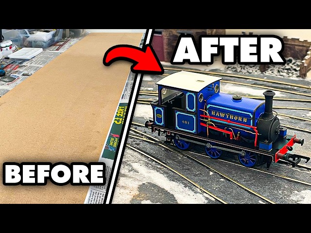 I Spent 3 Weeks Building a Model Railway! (for the FIRST time)
