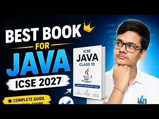 Best Book for Java | ICSE CLASS 10 