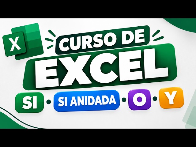 EXCEL COURSE FROM SCRATCH 🔥 IF, NESTED IF, OR and AND Functions | Practical Examples