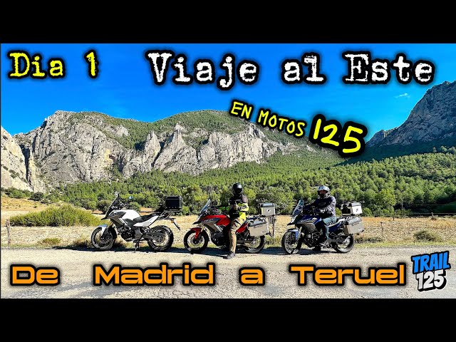 From Madrid to Teruel on 125cc Motorcycles - Day 1 - Journey to the East
