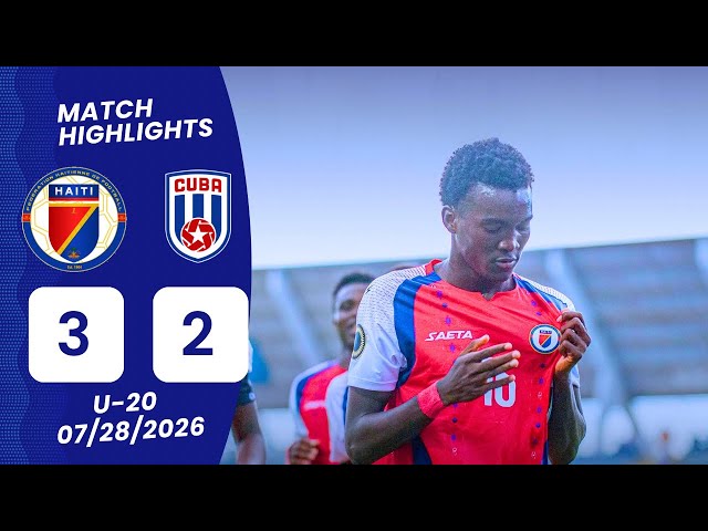 Haiti Vs Cuba Concacaf u-20 championship