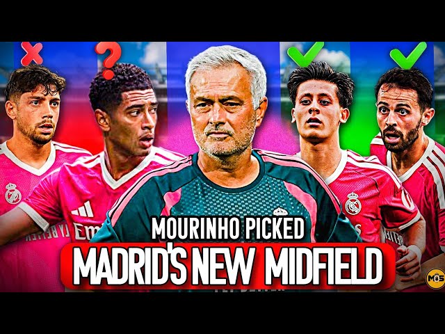 ONLY ONE Midfield Trio Can Actually Work for Mourinho’s Madrid! 