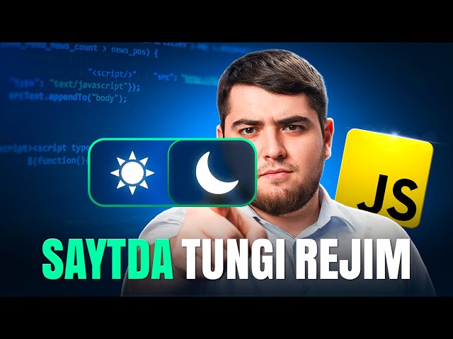 JavaScript asoslari, tungi rejimni ishga tushirish