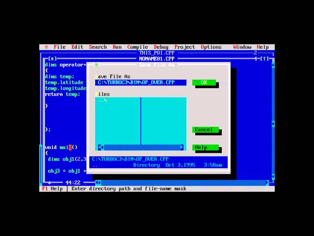 Operator overloading in C++