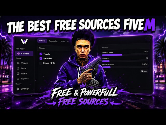 🔥 BEST FREE FiveM Cheat SOURCES 2026 | FULL SOURCE CODE [UNDETECTED]