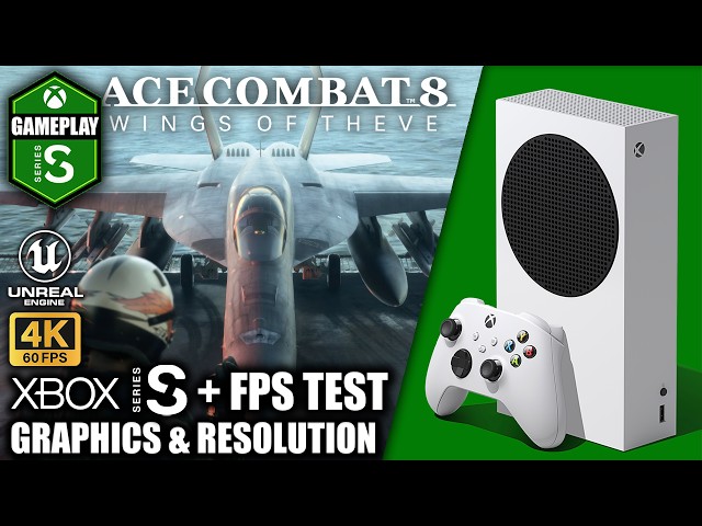 Ace Combat 8 Wings of Theve - Xbox Series S Gameplay + FPS Test