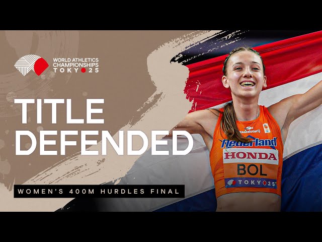 Femke Bol retainss her 400m hurdles title with 51.51 | World Athletics Championships Tokyo 25