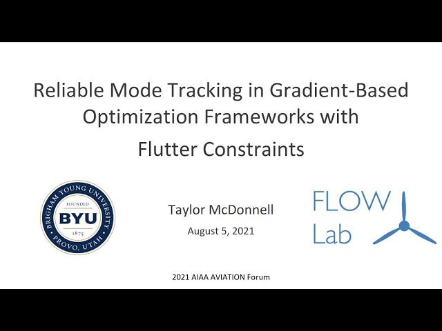Reliable Mode Tracking in Gradient-Based Optimization Frameworks with Flutter Constraints