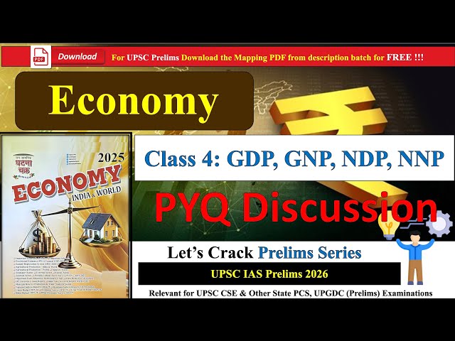 Indian Economy Basics = Prelims Game Changer 🚀 | GDP–GNP–NDP–NNP Made Easy #indianeconomy #upsc2026