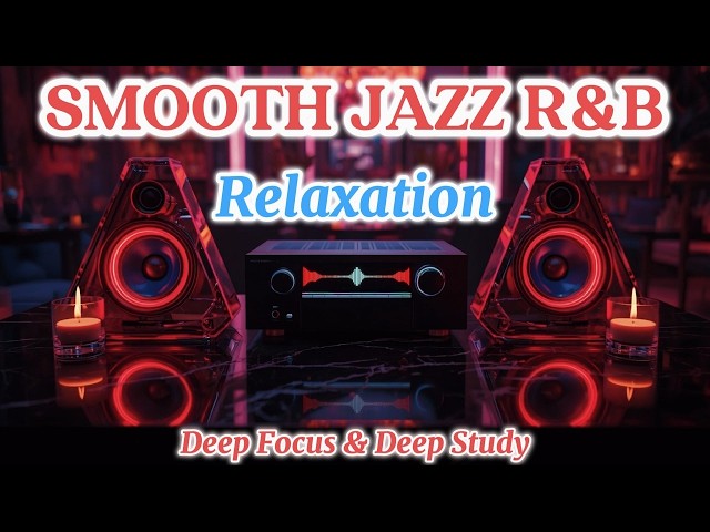 🔴Smooth Jazz & Soul R&B 24/7 – Midnight Jazz Lounge | Relaxing Instrumental Vibes