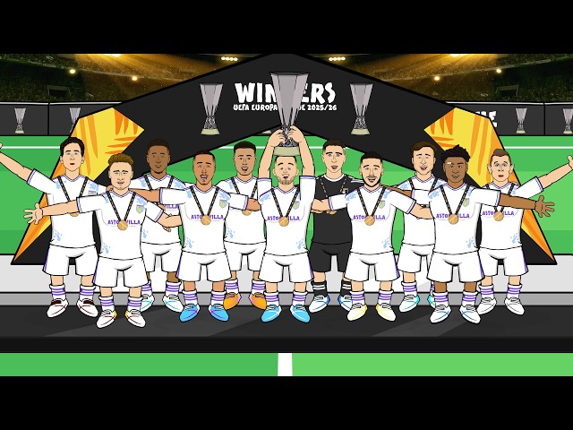ASTON VILLA WIN THE EUROPA LEAGUE🏆 (Freiburg 0-3 Villa Final Highlights)