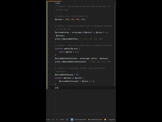 When should you prefer array_map in PHP? array_map vs foreach - Which is Better in PHP?