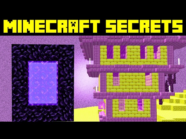 10 MINECRAFT SECRETS YOU WON’T BELIEVE!