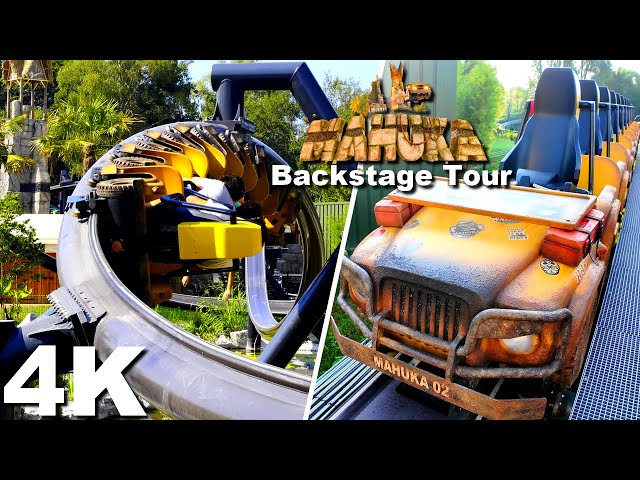 Mahuka [Backstage Tour 4K] - Walibi Rhône-Alpes