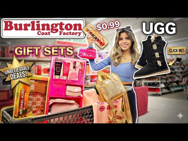 Burlington Has The BEST Early Christmas Deals! 😱 Girly Shopping Spree & Haul (Gift Sets, Makeup)
