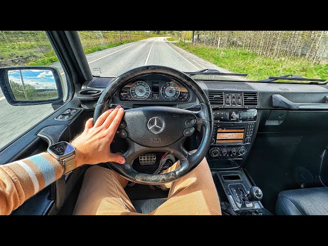 2009 Mercedes-Benz G55 AMG Kompressor - POV TEST DRIVE
