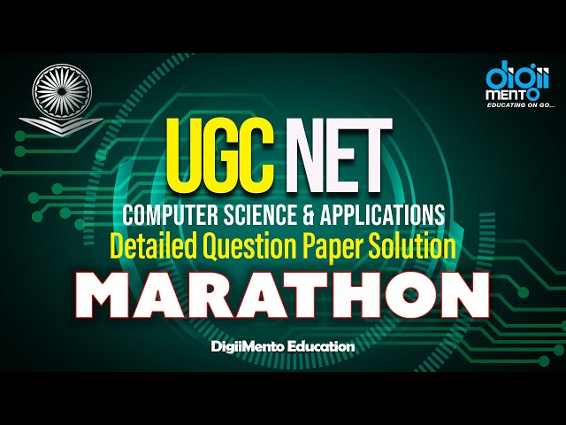 Final NTA UGC NET CS Revision: Live PYQs Marathon for June 2023 - Part 1