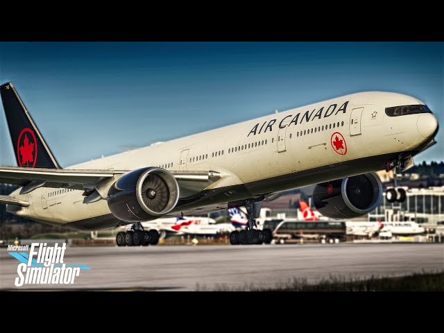 Flight Simulator 2024 | Zurich to Toronto Full Flight | Air Canada B777