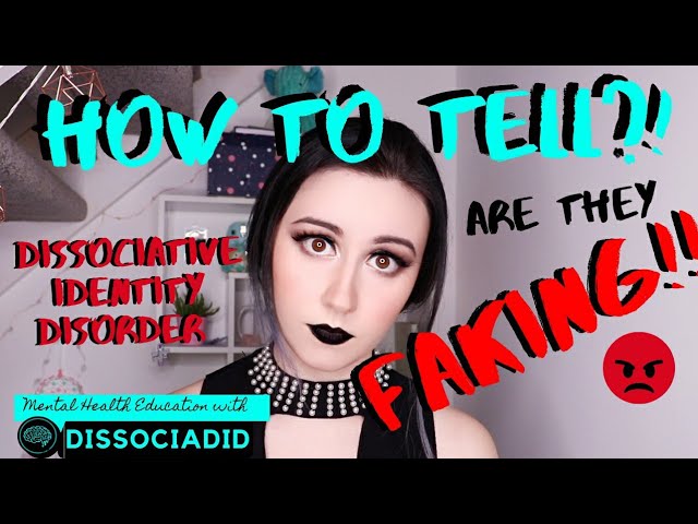 FAKING A DISORDER!? (DID) | Dissociative Identity Disorder | Mental Health Awareness